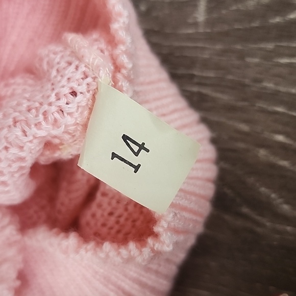 NEW! Vintage dB by David Brett Wide Neck 3/4 Sleeve Light Weight Knit Sweater - Picture 6 of 7